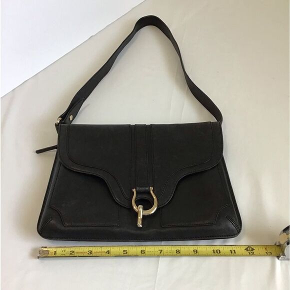 Kate Spade Gavin Black Leather Shoulder Bag - Picture 11 of 16